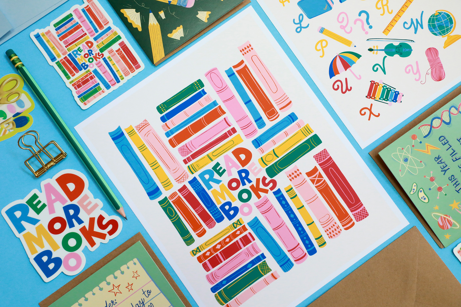 Ignite Curiosity: Explore Our Hand-Illustrated Back to School Collection!