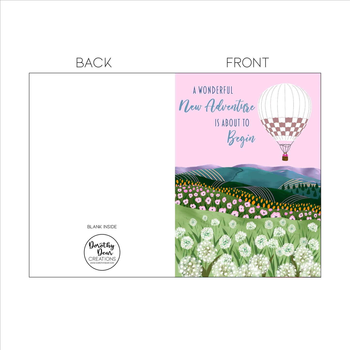 A New Adventure Greeting Card
