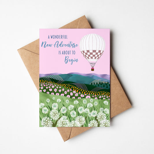 A New Adventure Greeting Card