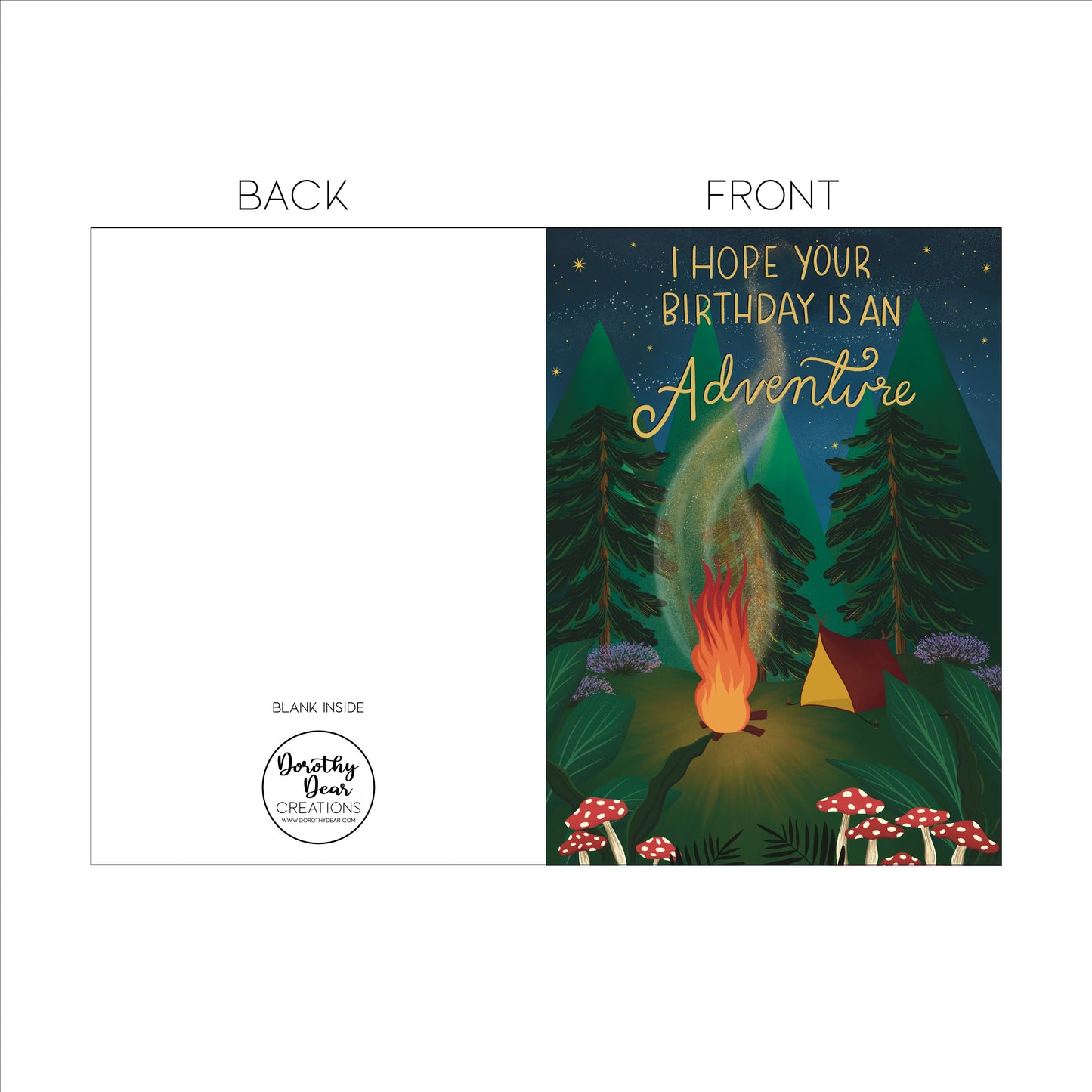 Birthday Adventure Greeting Card