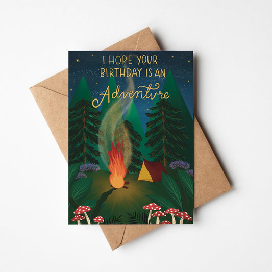 Birthday Adventure Greeting Card