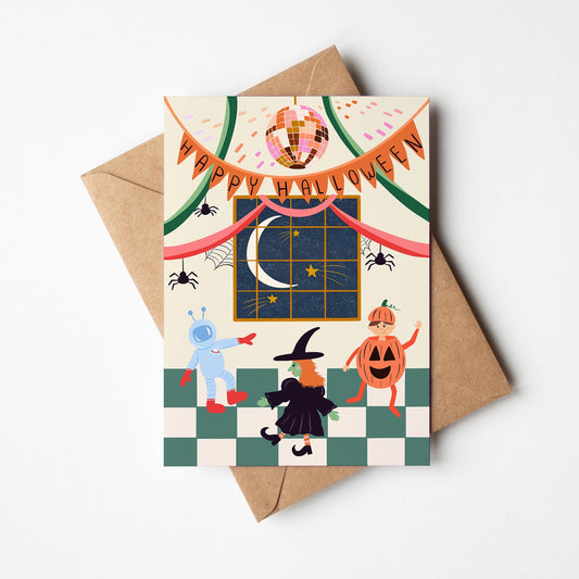 Halloween Party Greeting Card