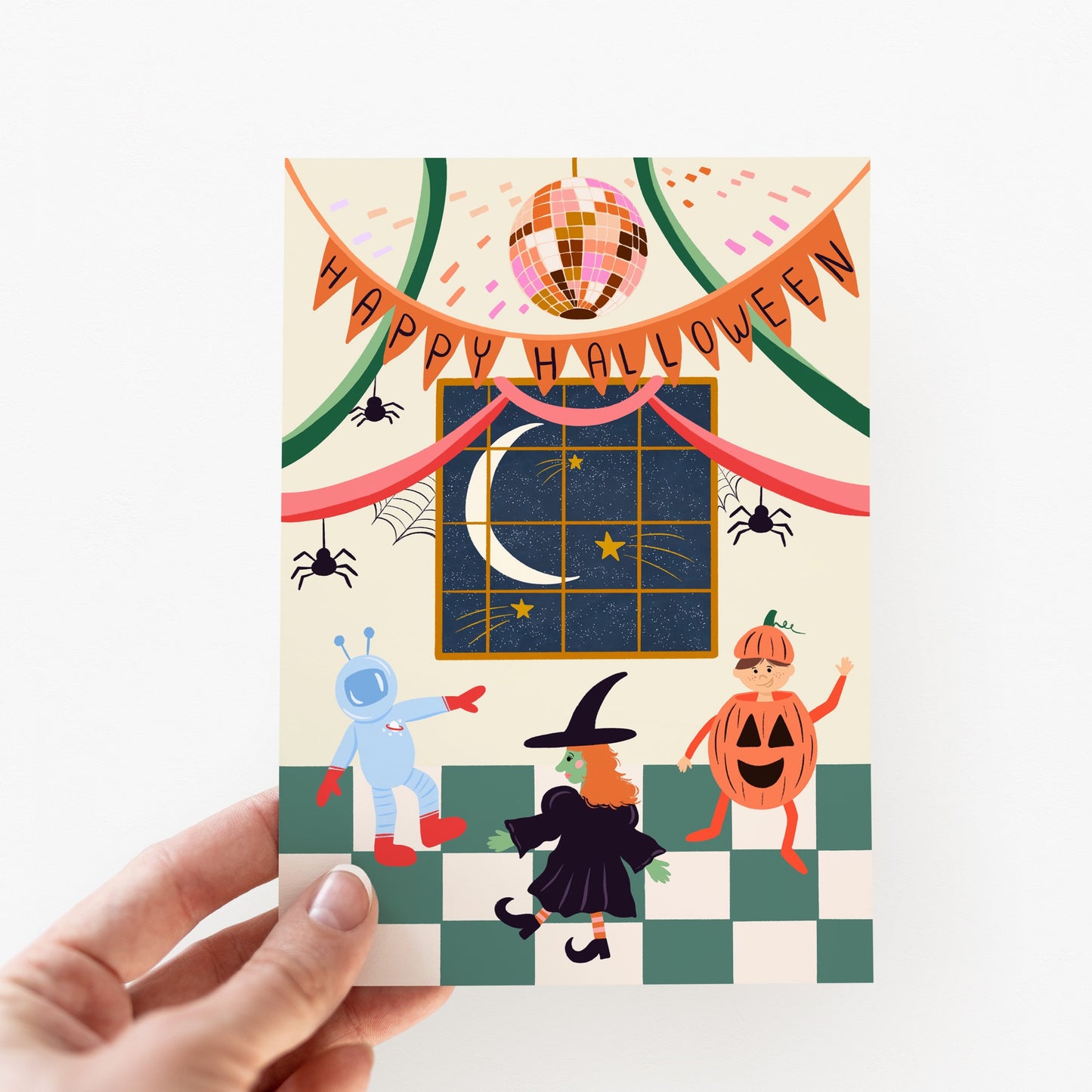 Halloween Party Greeting Card