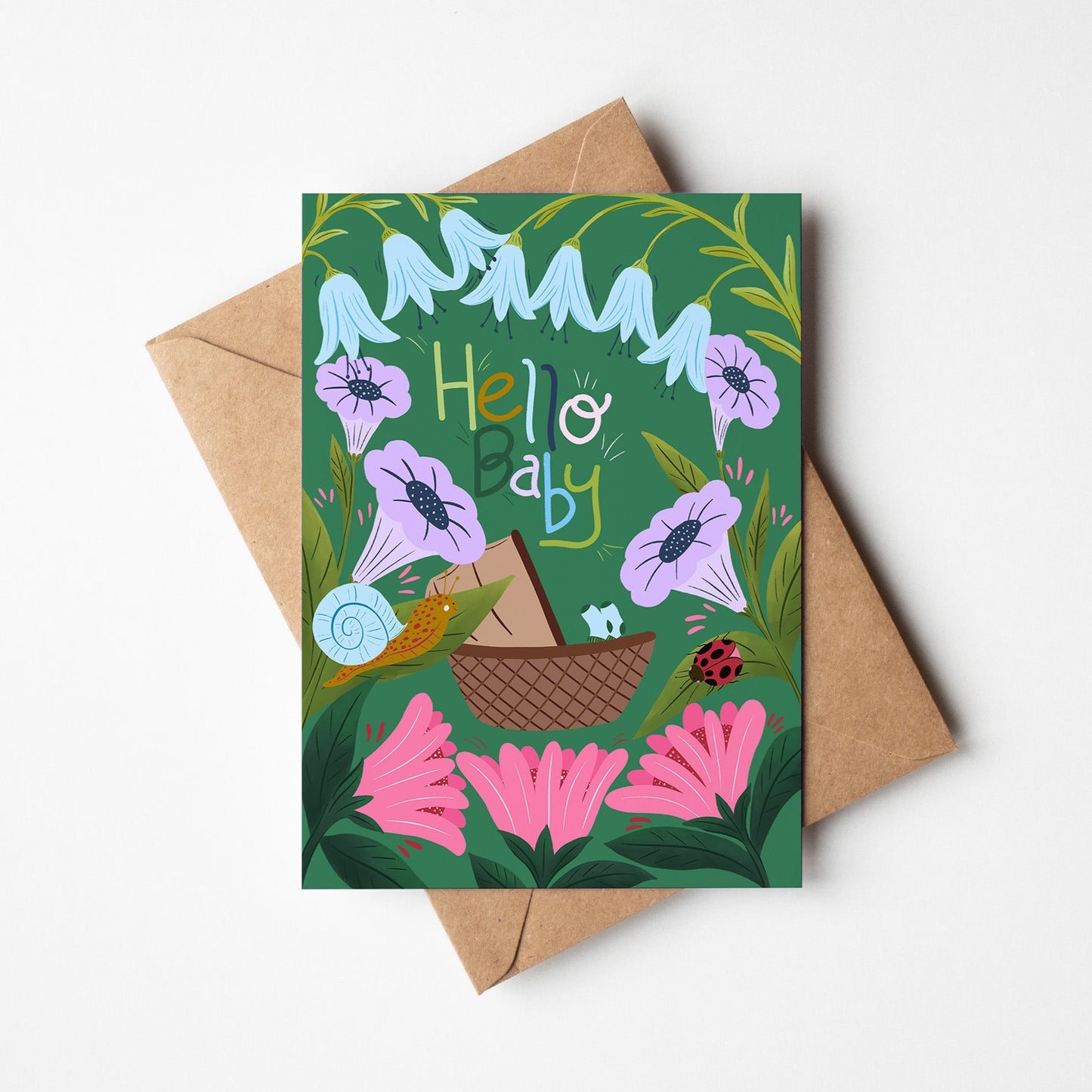 Hello Baby Greeting Card
