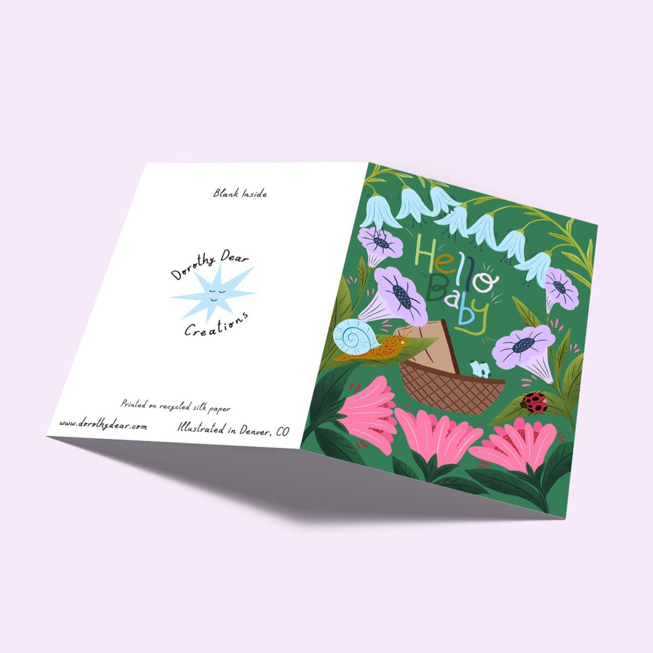 Hello Baby Greeting Card
