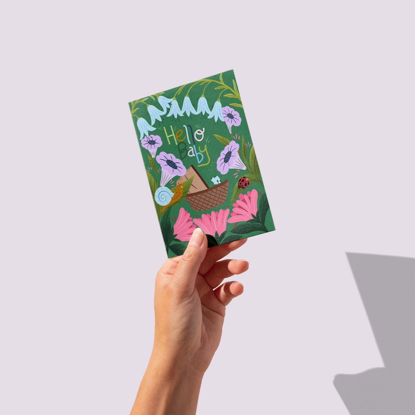 Hello Baby Greeting Card