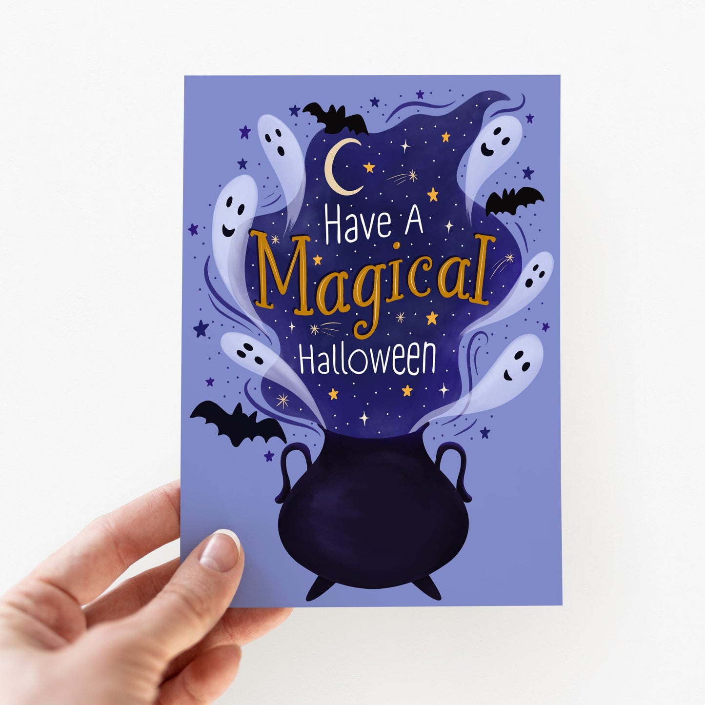 Magical Halloween Greeting Card