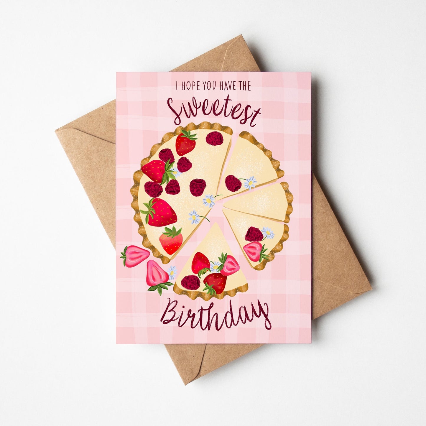 Strawberry Sweet Birthday Card