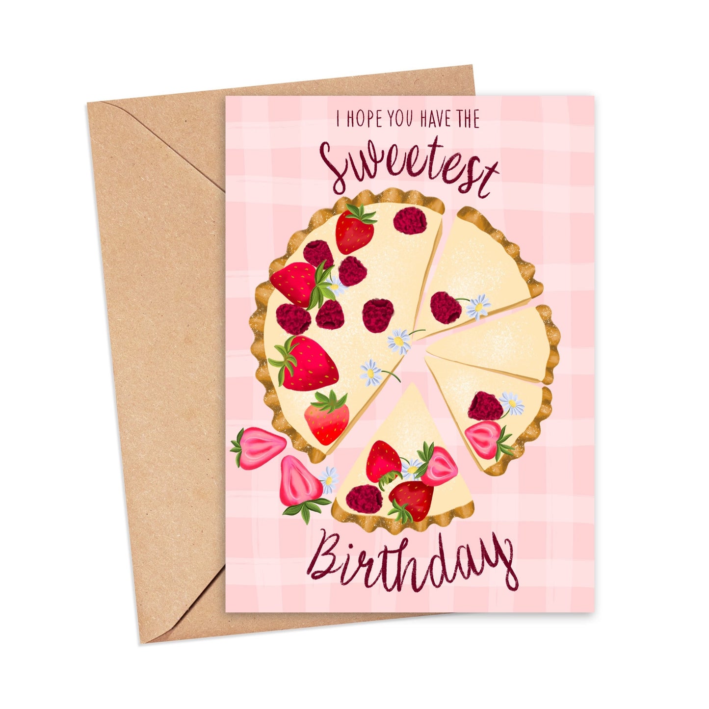 Strawberry Sweet Birthday Card