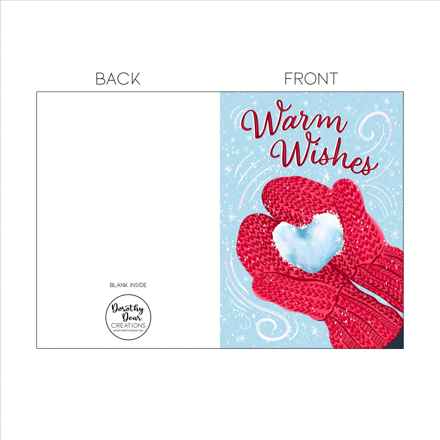 Warm Wishes Holiday Greeting Card