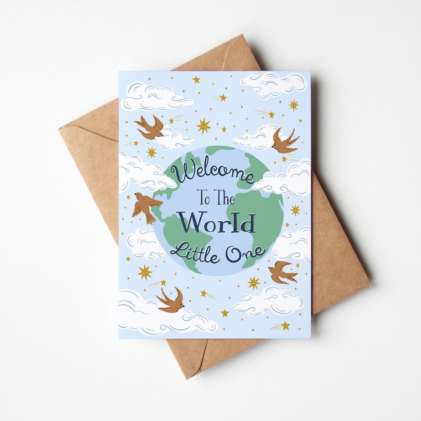 Welcome Little One Greeting Card