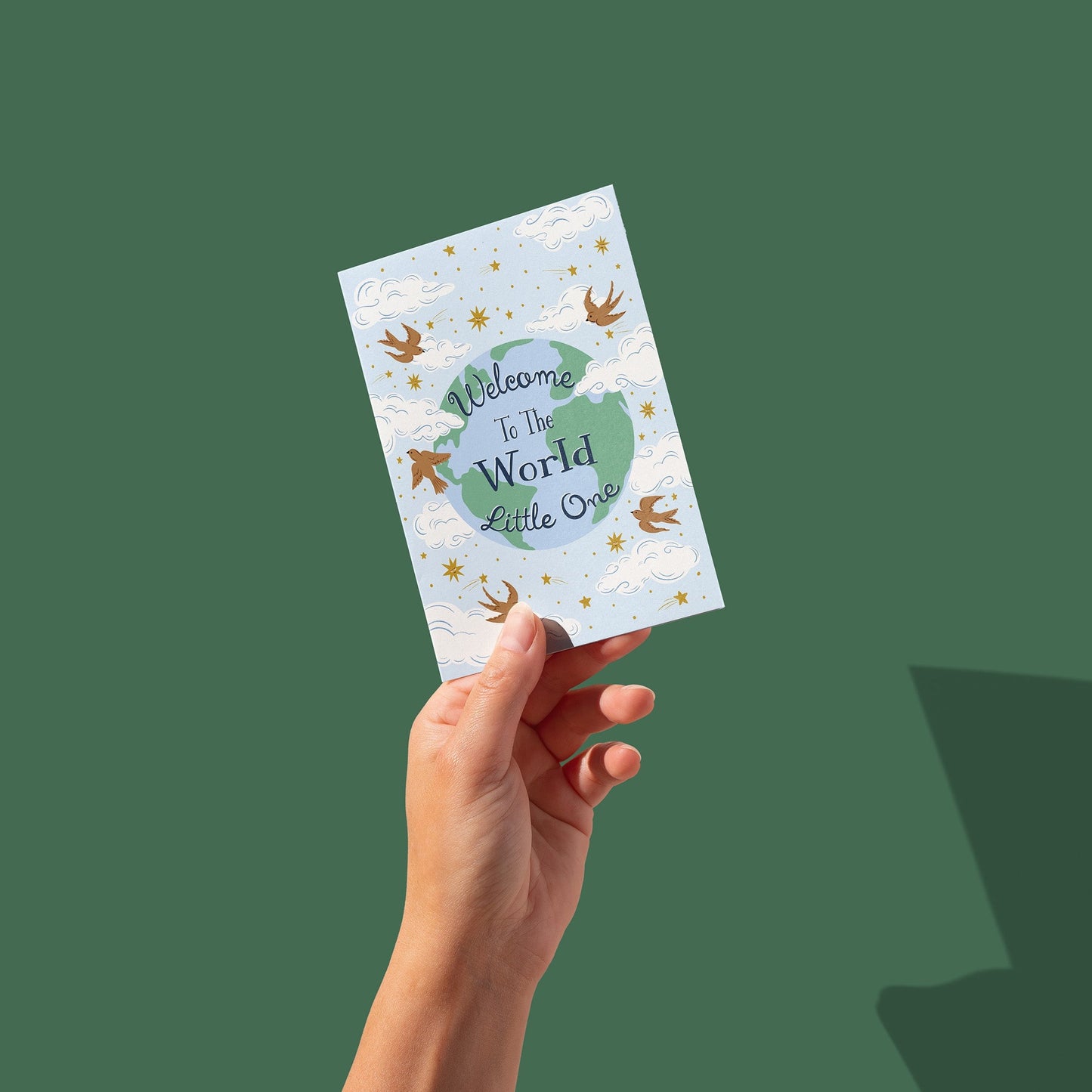 Welcome Little One Greeting Card