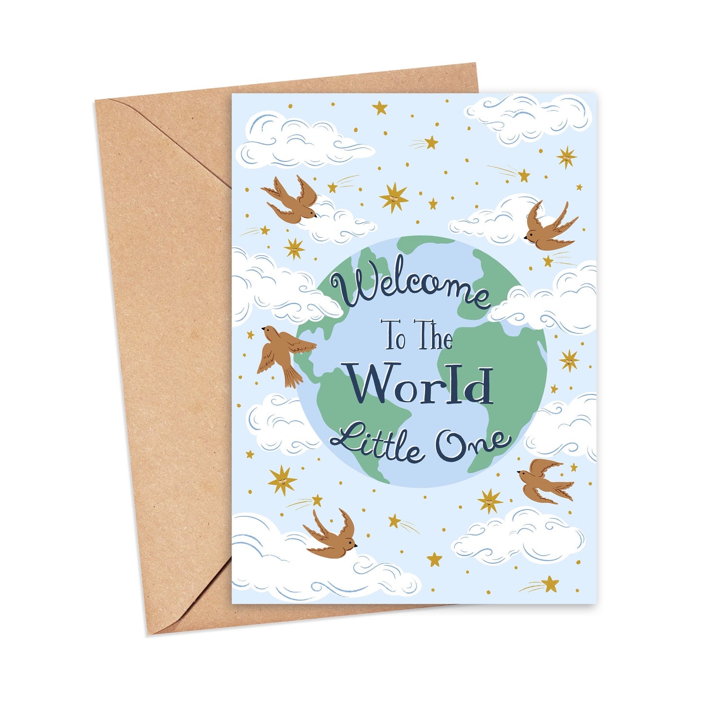 Welcome Little One Greeting Card