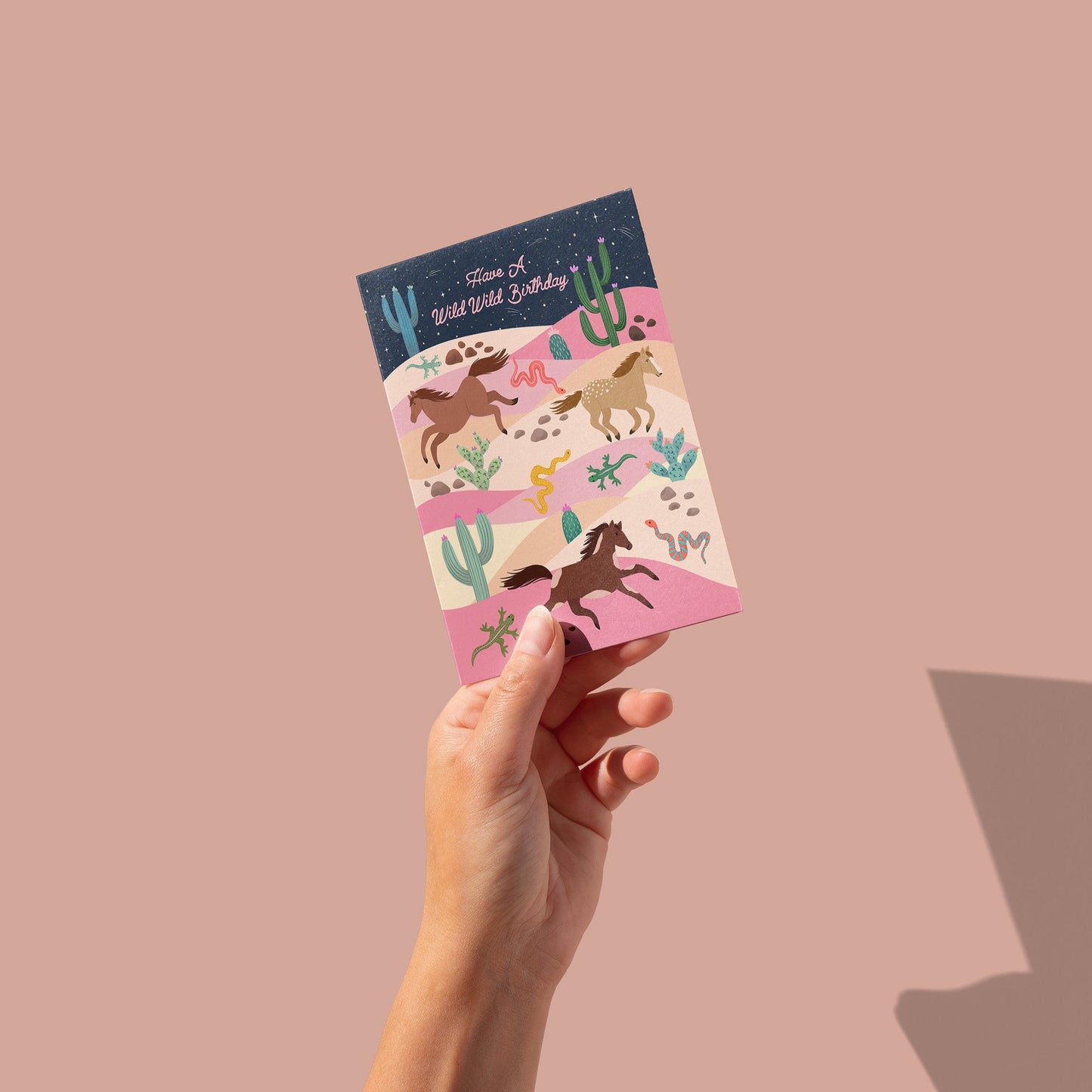 Wild Wild Birthday Greeting Card