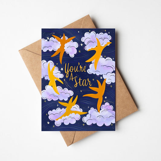 You're A Star Greeting Card