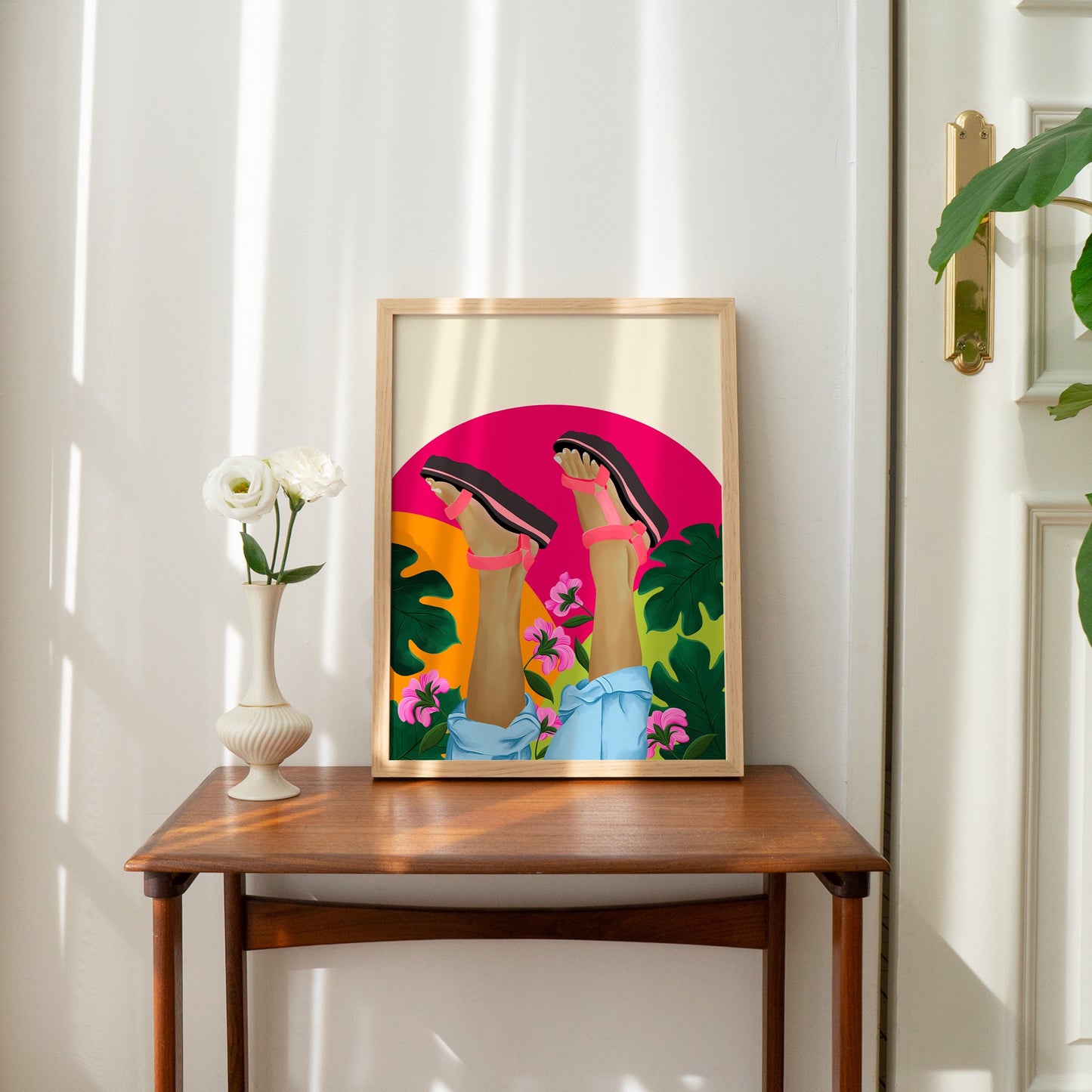 Adventure Shoes Wall Art Print