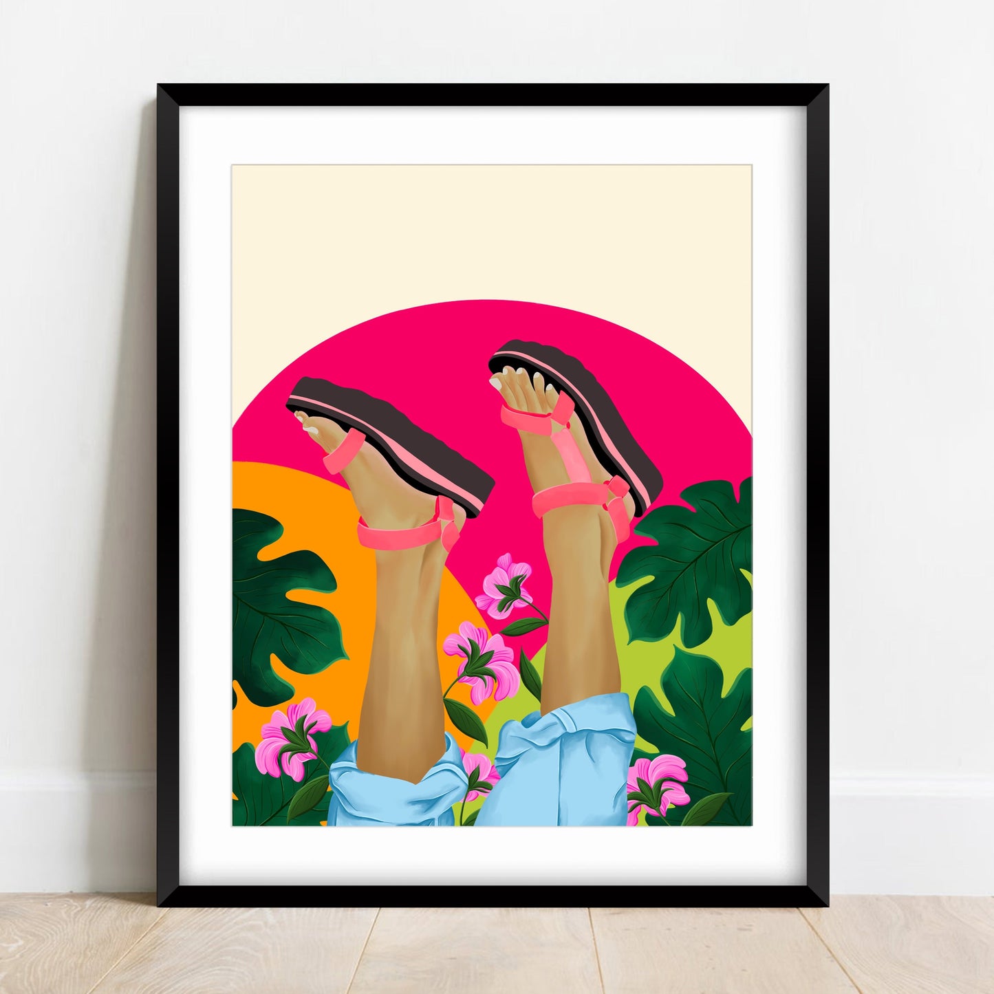 Adventure Shoes Wall Art Print