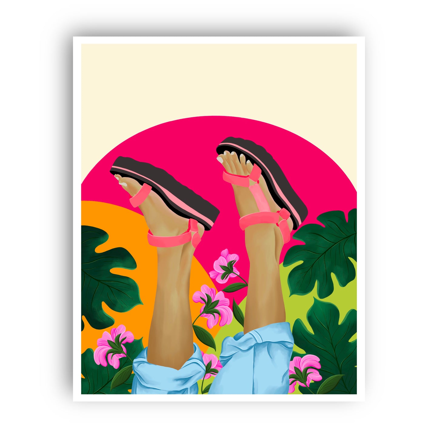 Adventure Shoes Wall Art Print