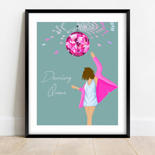 Dancing Queen Wall Art Print