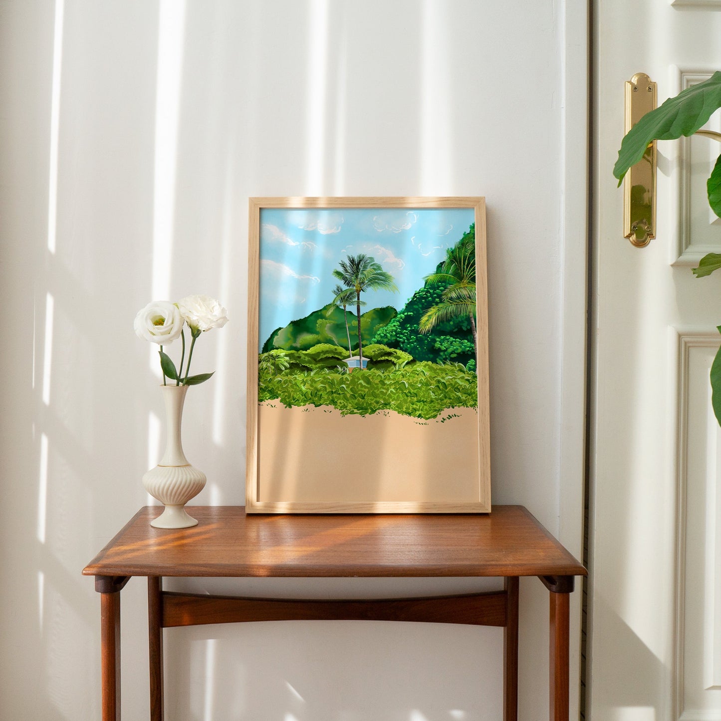 Hanalei Bay Wall Art Print