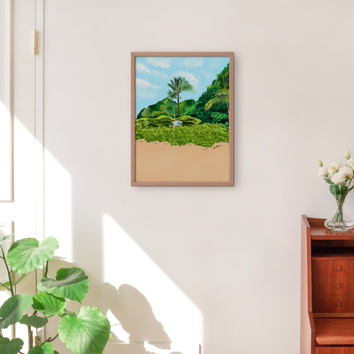 Hanalei Bay Wall Art Print