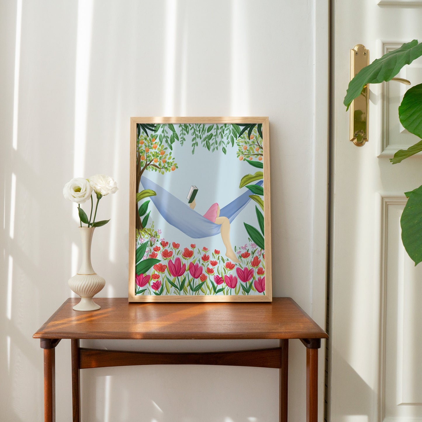 Make Time For Yourself Botanical Wall Art Print