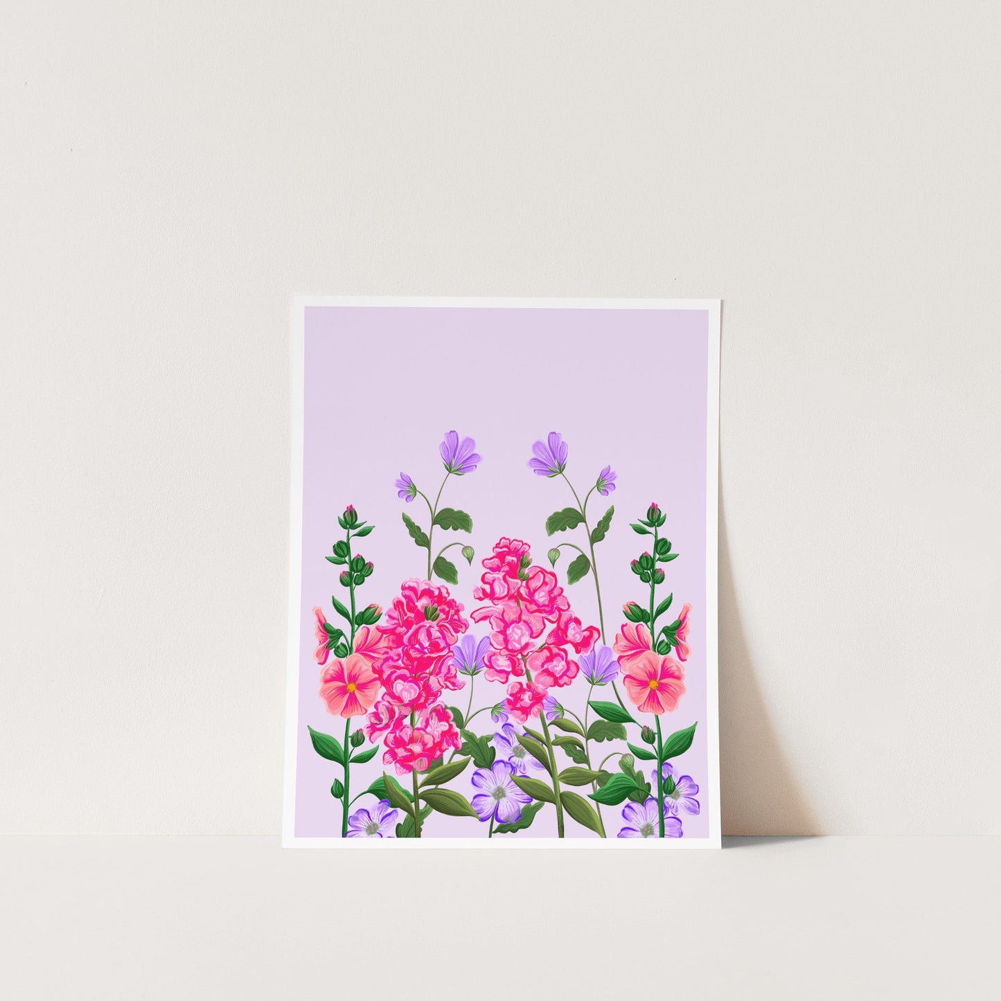 Spring Wildflowers Wall Art Print