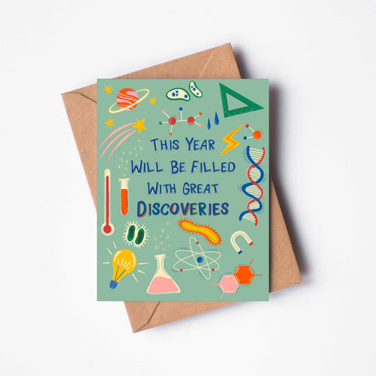 Great Discoveries Back To School A2 Greeting Card