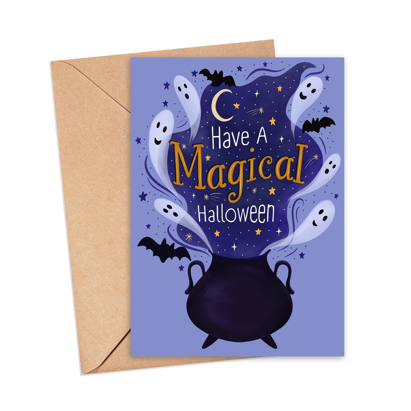 Magical Halloween Greeting Card
