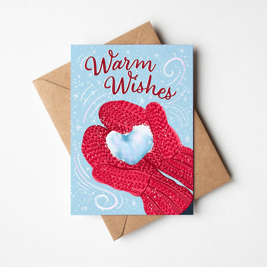 Warm Wishes Holiday Greeting Card