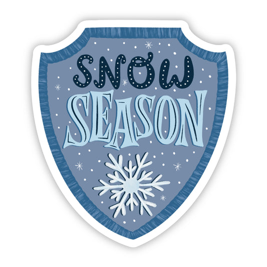 Snow Season Sticker